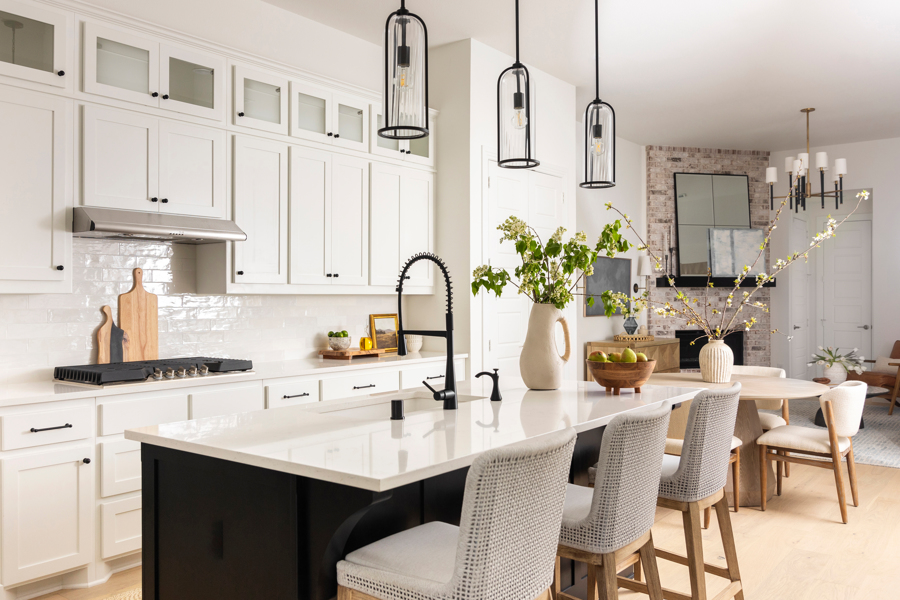Highlands Drive Dallas Texas home virtual redesign by Central Florida interior designer Collins & Co.