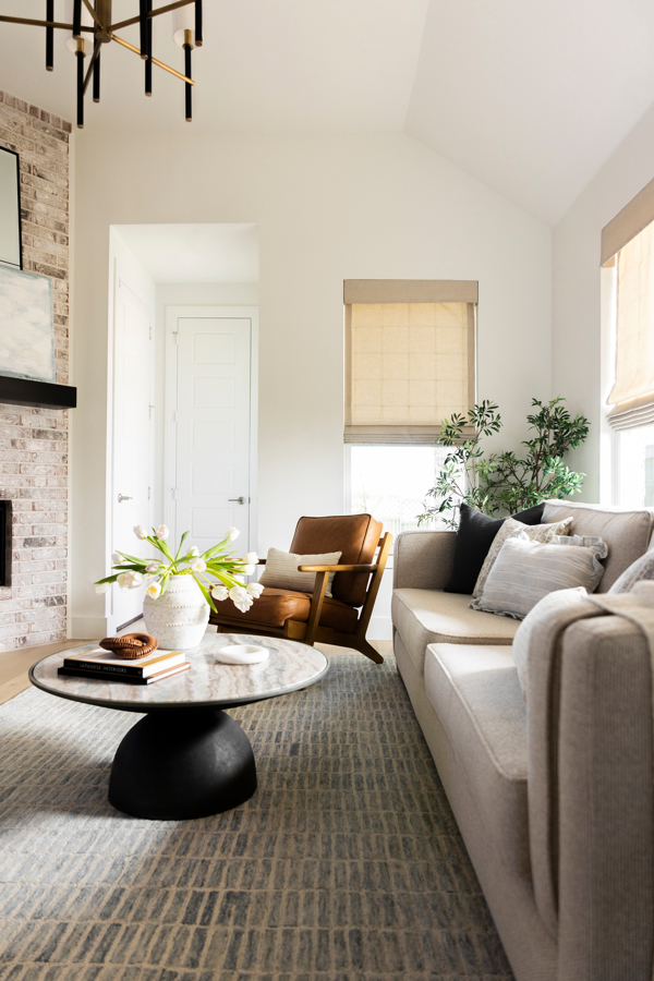 Dallas Texas home virtual redesign by Central Florida interior designer Collins & Co. 