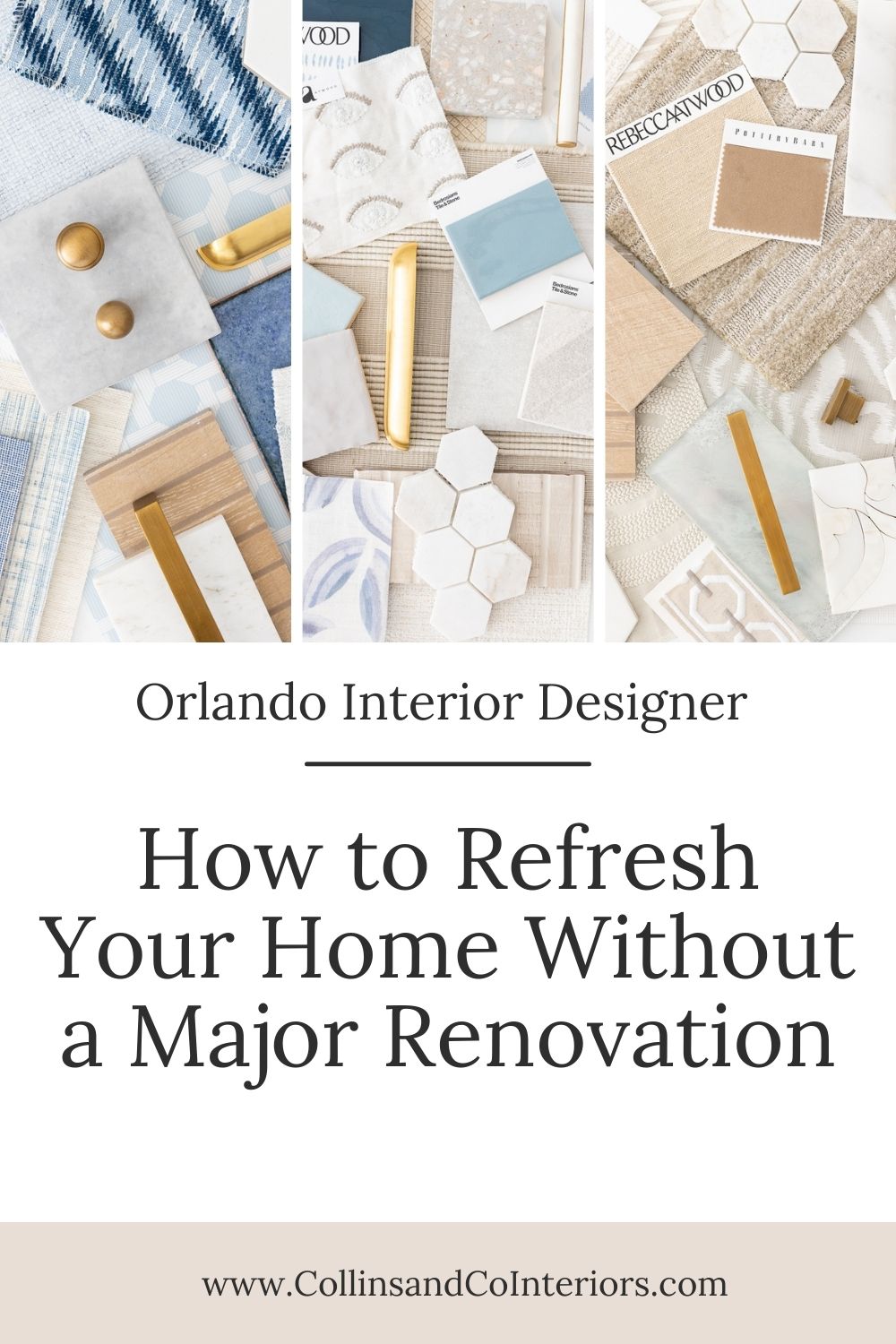 How to refresh your home without major renovations | Orlando Interior Designer | Collins and Co. Interior Design