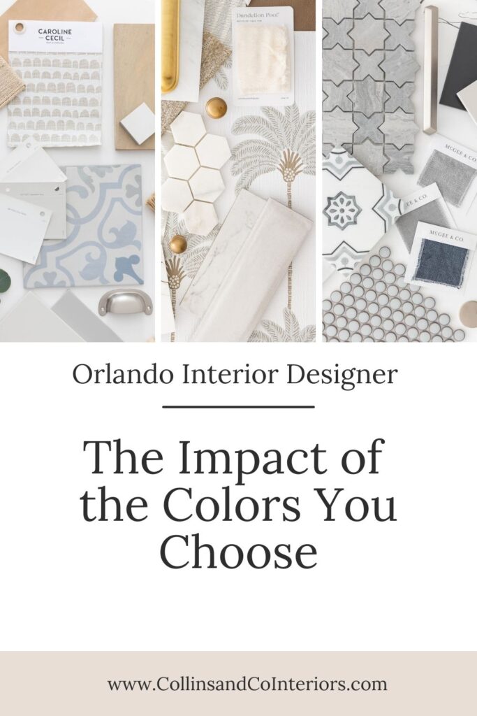 The impact of the colors you choose for your home design by Collins and Co. Interior Design